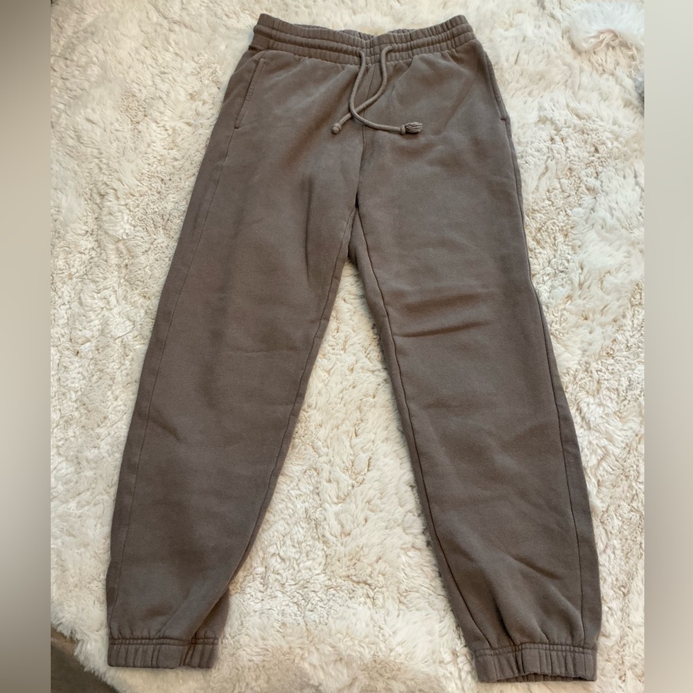 TNA Taupe Jogger Pants